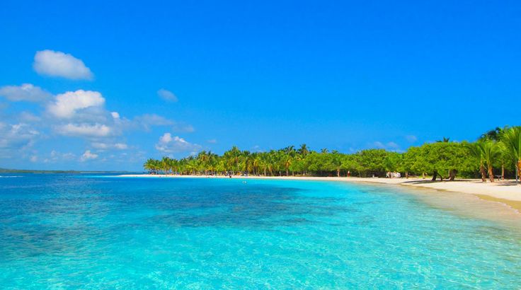 Playa turquesa en Tucacas, Parque Nacional Morrocoy